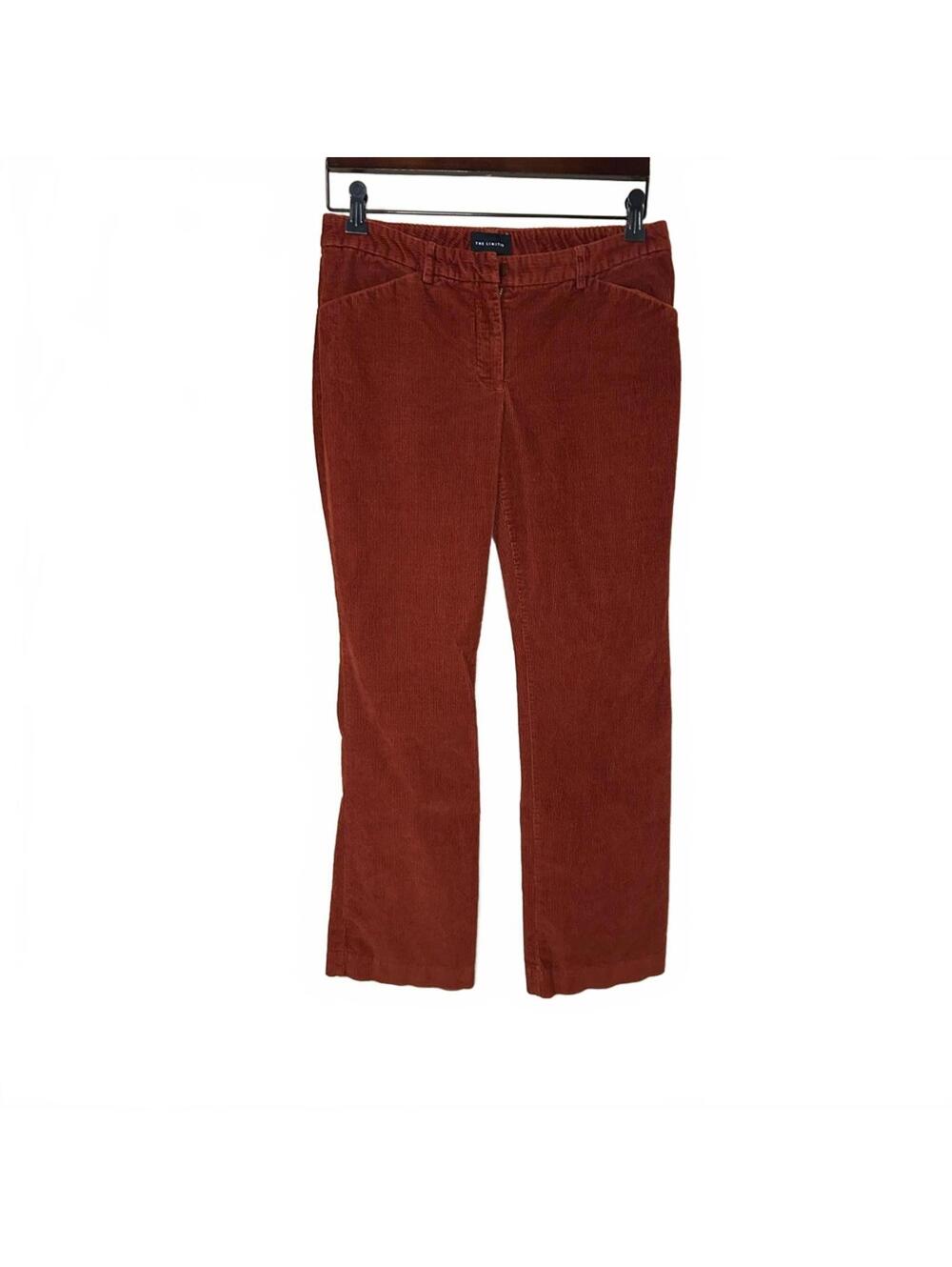 THE LIMITED Mid Rise Corduroy Bootcut Pants Office Size 6R